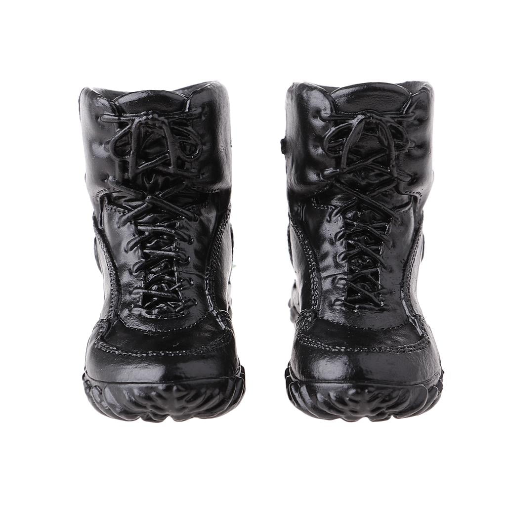 1:6 Male Combat Ankle Boot Shoes for 12'' BBI DML DID Male Action Figure 