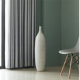 thumbnail image 3 of Uniquewise Modern Decorative Bottle Shape White Floor Vase Ribbed Design Medium, 3 of 7