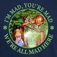 thumbnail image 3 of CafePress - WE're ALL MAD HERE Dark T Shirt - Men's Classic Graphic Cotton T-Shirt, 3 of 4