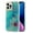 Green, variant on for iPhone 14 Pro 6.1" 2022 Shell Pattern Rainbow Case, Ultra-Thin Anti-Fingerprint Anti-Scratch Heavy Duty Full Body Protective Case for iPhone 14 Pro Women Men, Rainbow