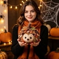 thumbnail image 6 of DIY Animal Themed Pumpkin Sewing Craft Kit Fall Harvest Handmade Tabletop Ornament Making Set for Home Mantel Shelf Halloween Party Craft Supplies, 6 of 9