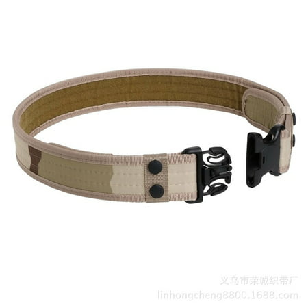 Army Camo JC Military Combat Tactical Belt Quick Release Men Waistband Outdoor (Best Camouflage For Deer Hunting)