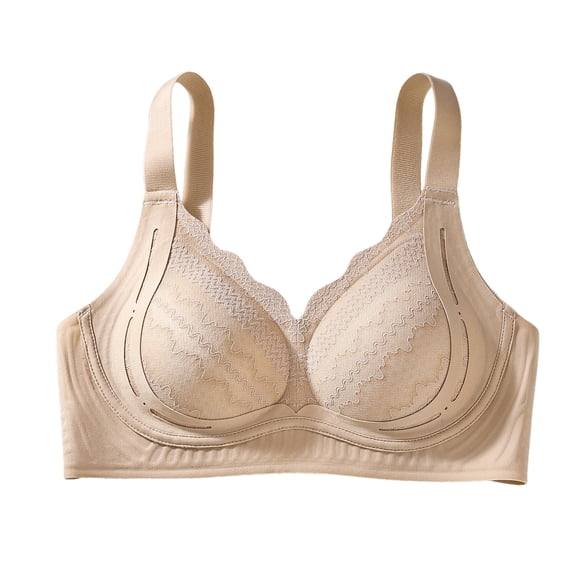 MEICHEN Wireless Comfortable Soft Bras for Women Full Coverage Everyday No Show Bra Summer Fall Essentials Fashion Clothes