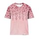 thumbnail image 4 of Camiseta de Cuello Redondo de Manga Corta Impresa de los Pantalones Cortos de las Mujeres, Poliéster de Lentejuelas de Partido de Moda, 4 of 8