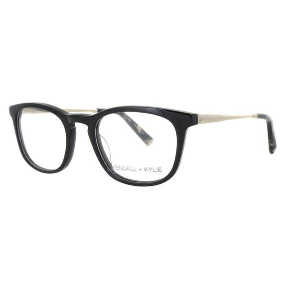 Kendall   Kylie KKO102 1 Women's Black Full Rim Frame Eyeglasses