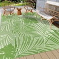 thumbnail image 1 of x Tropical Plastic Outdoor Patio Rug All Weather Outdoor Carpet Reversible Portable Lightweight Outdoor Mats for Patio Camping RV(), 1 of 7