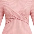 thumbnail image 6 of Taqqpue Women's Maternity Dress Plus Size Maxi Dress Fall Long Sleeve Ruched Pregnancy Clothes for Women, 6 of 8