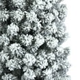 thumbnail image 4 of SESSLIFE Flocked Christmas Tree 7.5ft Tall, Featuring 641 Full Branches for a Realistic Look, Metal Stand for Stability, Ideal for Small Spaces Like Living Rooms and Apartments, 4 of 8