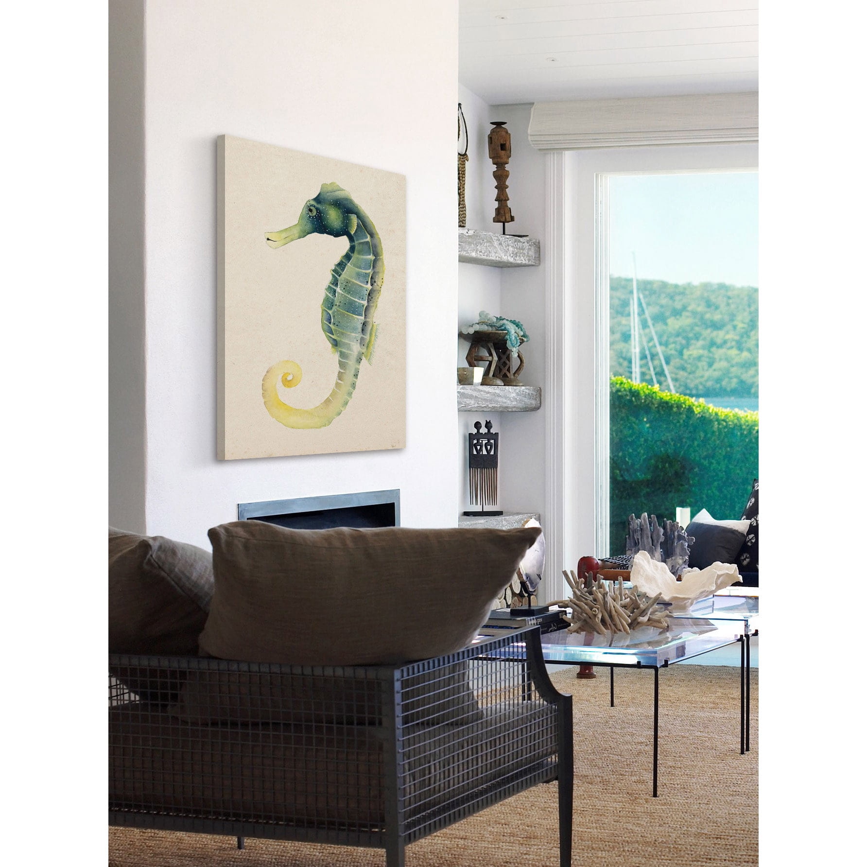Marmont Hill "Sea Dweller V" Painting Print on Wrapped Canvas