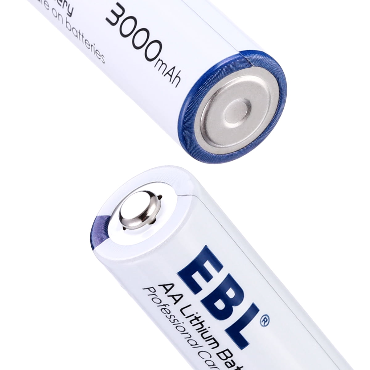 EBL Lithium AA Batteries (16 Pack), Double A Batteries 3000mAh 1.5V with Storage Box