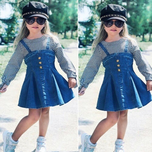 baby denim dress