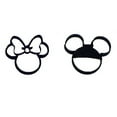 thumbnail image 2 of Mickey and Minnie Mouse Cookie Cutter Set, by Yngllc (2 Count), 2 of 3