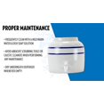 thumbnail image 4 of Dispensador de agua New Wave Enviro Porcelain Classic Blue Stripe, 4 of 5