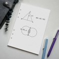 thumbnail image 2 of A5 Dotted Refills Paper, 6-Ring Refillable Notepaper, A5 Refills Paper for Notebook Journals (Dot), 2 of 3
