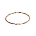 thumbnail image 3 of Stack Rings for Women Silver Gold Rose Thin Stacking Rings, Stacked Rings for Women, Stackable Rings (5 US, Rose Gold Filled/ Twisted wire), 3 of 8