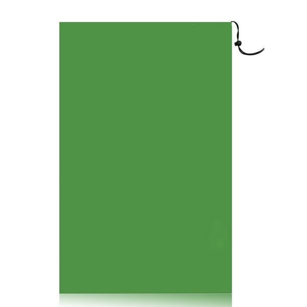 Matsuzay Bolsa de cubierta de plantas con cordón para exteriores, protector de árbol congelado, cubiertas de manta no tejidas transpirables, verde, Jardín y Patio Verde 80x60cm Matsuzay HA009302-04