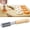 C, variant on Stainless Steel Cookie Cutter with Wooden Handle, Heart Shape, 6.3in x 0.8in, Vegetable and Cookie Dough Stamp for Baking & DIY Treats
