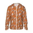 thumbnail image 1 of Balery Halloween Mummy Sudadera ligera de manga larga con capucha y protección solar UPF 50+ para hombre y mujer, ideal para pesca y running-3X-Large, 1 of 7