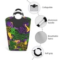 thumbnail image 4 of Picia Mardi Gras7 Laundry Basket With Handles Laundry Hamper Toys Storage Organizer Foldable Bucket Washing Bin Dirty Clothes Bag For Home Bathroom Bedroom Dorm, 4 of 6