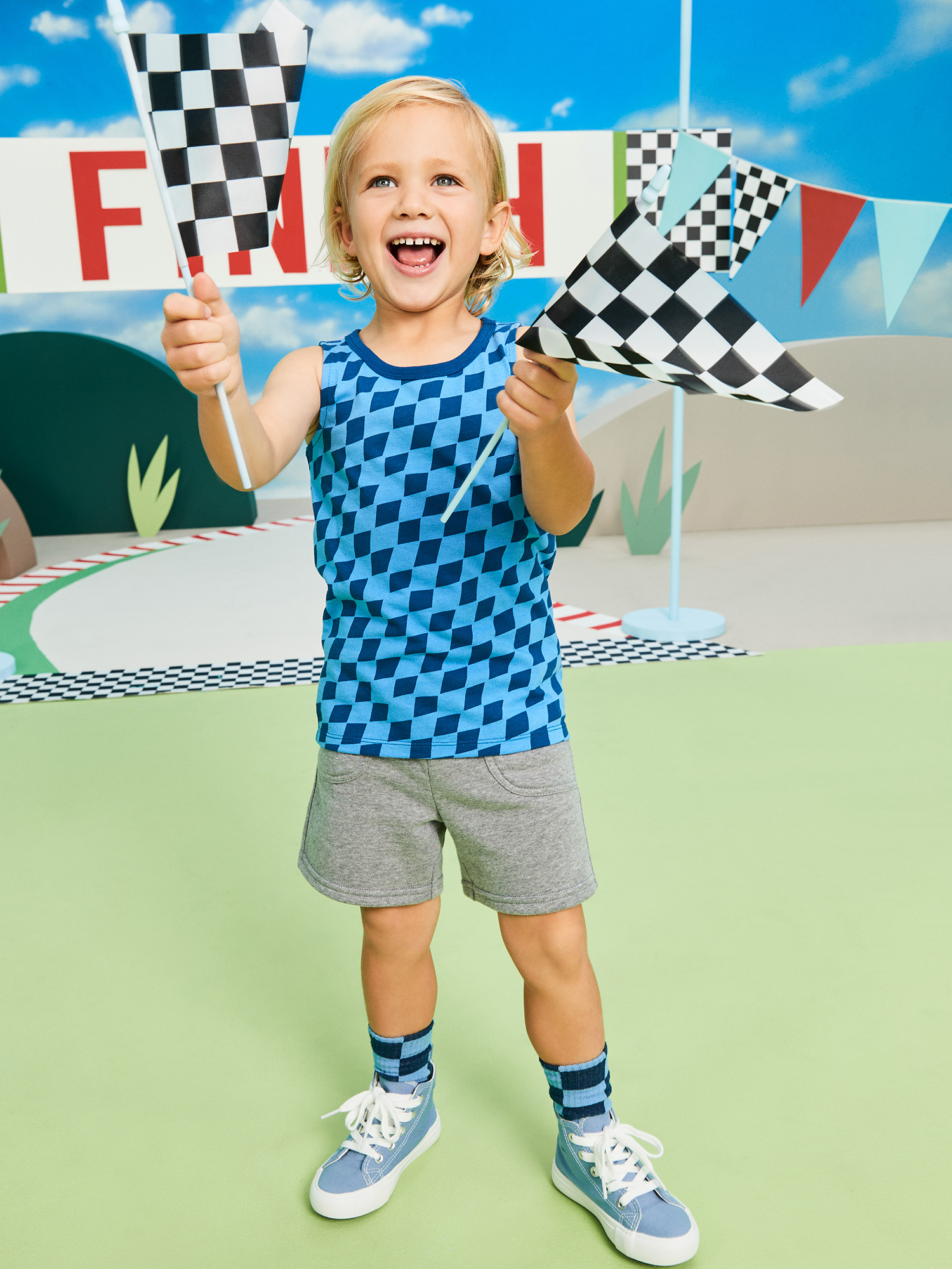 Garanimals 6-Piece Mix and Match Outfit Set, Graphic Tops photo 2