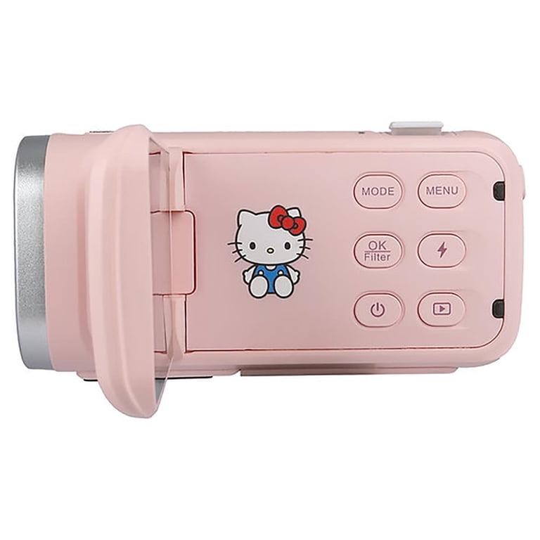 Yashica Hello Kitty 4K Ultra HD DigiPocket Camcorder, Pink