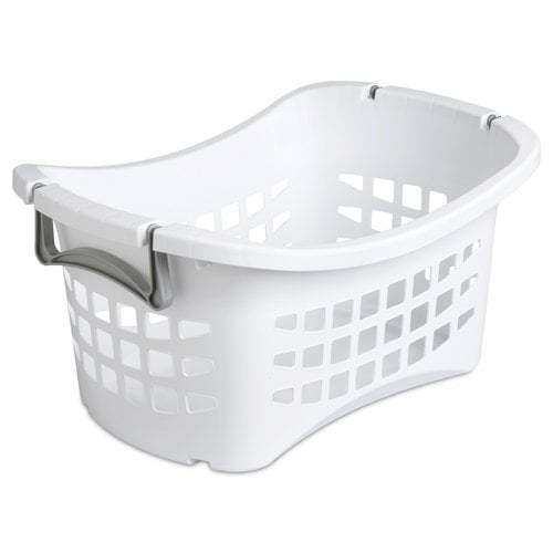 Sterilite 1.5Bushel Ultra Stacking Laundry Basket, White