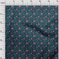 thumbnail image 2 of oneOone Cotton Flex Fabric Leaves & Floral Artistic Print Sewing Fabric BTY 40 Inch Wide, 2 of 4