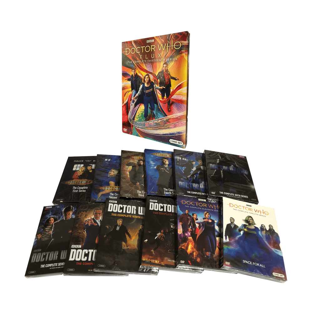 Doctor Who: Complete Series 1-13 DVD Season 1-13, British Sci-Fi