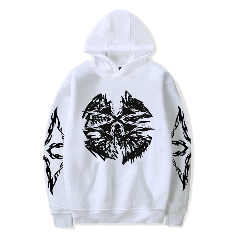 Ken Carson Thermal Long-Sleeve Hoodie, Unisex Rapper Merch