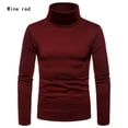 thumbnail image 5 of Douhoow Men Winter Warm Turtleneck Pullover Long Sleeve Slim Fit Jumper Tops, 5 of 8