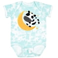thumbnail image 3 of Inktastic Cow over the Moon Rhyme Boys or Girls Baby Bodysuit, 3 of 5