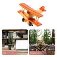 thumbnail image 2 of CTIRCHIU Modèle d'Avion Rétro en Bois Forme d'Avion Décor pour Café Maison Lot de 1, 2 of 8