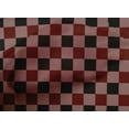 thumbnail image 4 of oneOone Cotton Cambric Maroon Fabric Gingham Check Dress Material Fabric Print Fabric By The Yard 56 Inches Wide, 4 of 4