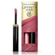Max Factor Lasting LipFinity Lip Colour, Long Lasting Lipstick Lipstain, 330 Essential Burgundy