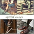 thumbnail image 3 of 5 Pairs Womens Wool Socks - Winter Warm Wool Socks Thick Knit Socks Hiking Socks, Warm Thick Soft Cozy Socks for Cold Weather, Winter Warm Socks for Women, 3 of 6