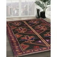 thumbnail image 3 of Ahgly Company Machine Washable Indoor Rectangle Traditional Sepia Brown Area Rugs, 8' x 10', 3 of 7