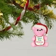 thumbnail image 2 of Baby's First Christmas 2021 Pink Bear Hallmark Keepsake Christmas Ornament, 2 of 5
