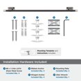 thumbnail image 5 of Amerock Esquire Brushed Nickel/Oil-Rubbed Bronze 24 inch (610mm) Towel Bar, 5 of 8