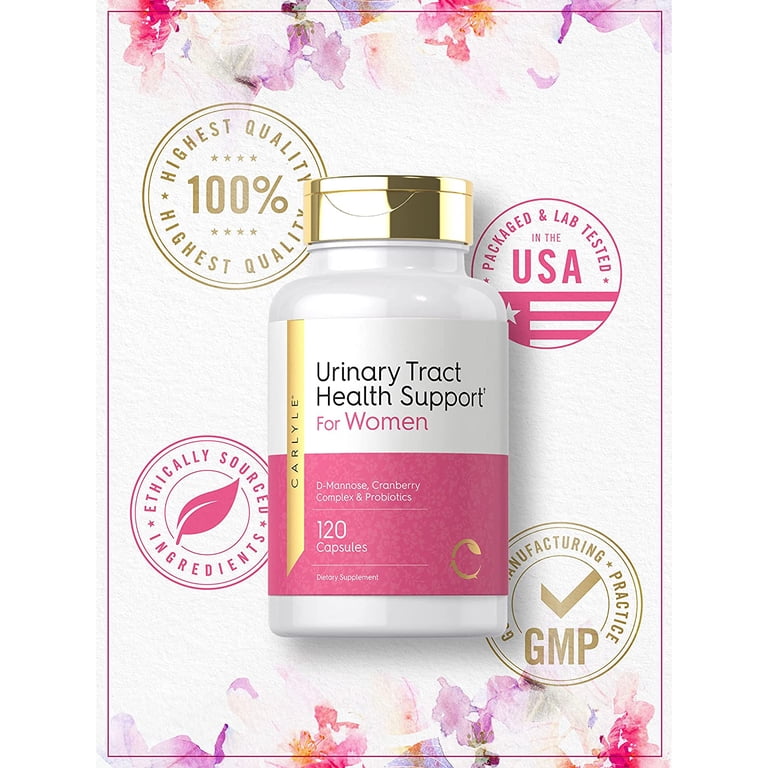 Carlyle, Urinary Tract Health Support, 120 Capsules, Cranberry, D