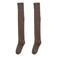 thumbnail image 1 of Womens To Keep Warm Sock High The Knee Lightweight Cotton Socks, 1 of 6