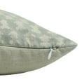 thumbnail image 3 of Fabdivine Handcrafted Pure Linen Hand Block Print Pillow Cover, 20X20, Throw Pillowcase Cushion Cover with Zipper for Sofa, Couch, Home Décor, Outdoor, Farmhouse, Living Room, Traz, 3 of 8