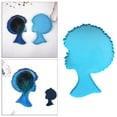 thumbnail image 4 of Molde de silicona para fundición de resina epoxi con forma de cabeza de niña, herramientas para manualidades con colgante de jabón de joyería, L Macarena moldes de resina epoxi, 4 of 8