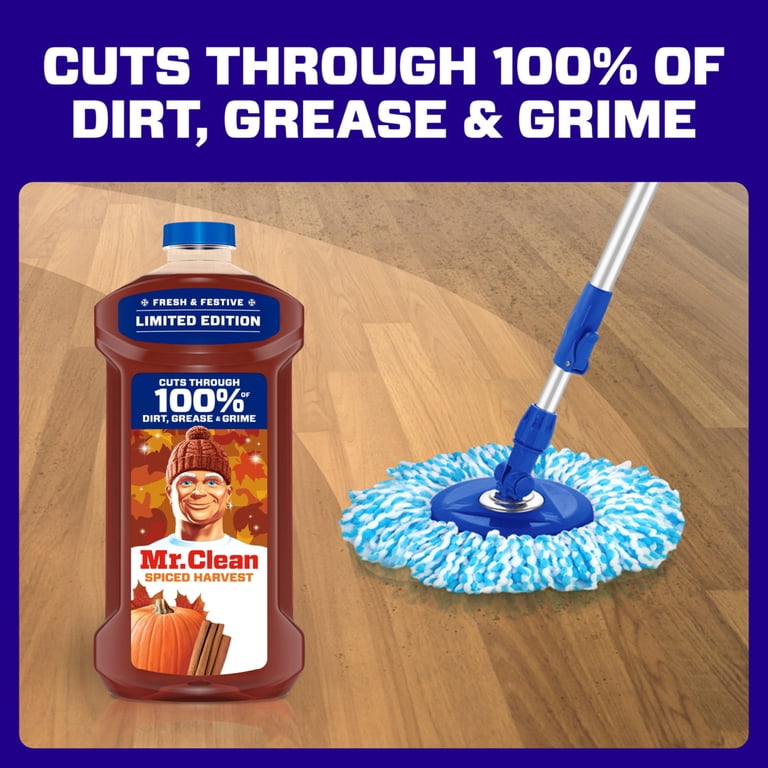Mr. Clean All Purpose Cleaner, Cleaning Liquid, Spiced Harvest, 41