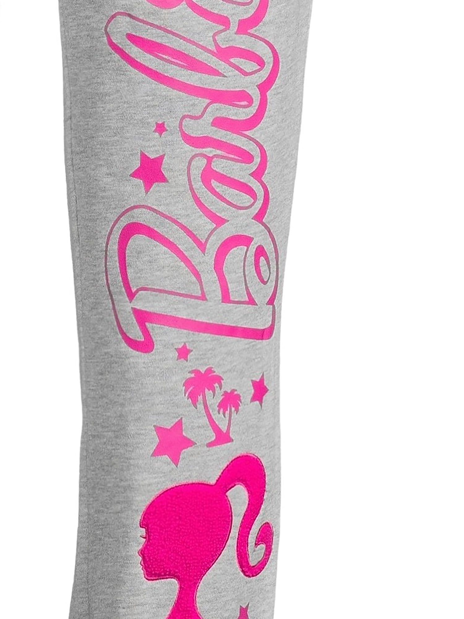 Barbie Juniors’ Graphic Jogger Pants, Sizes XS-XXXL