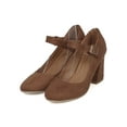 thumbnail image 5 of New Women DbDk Kasia-2 Faux Suede Mary Jane Block Heel Pump, 5 of 6