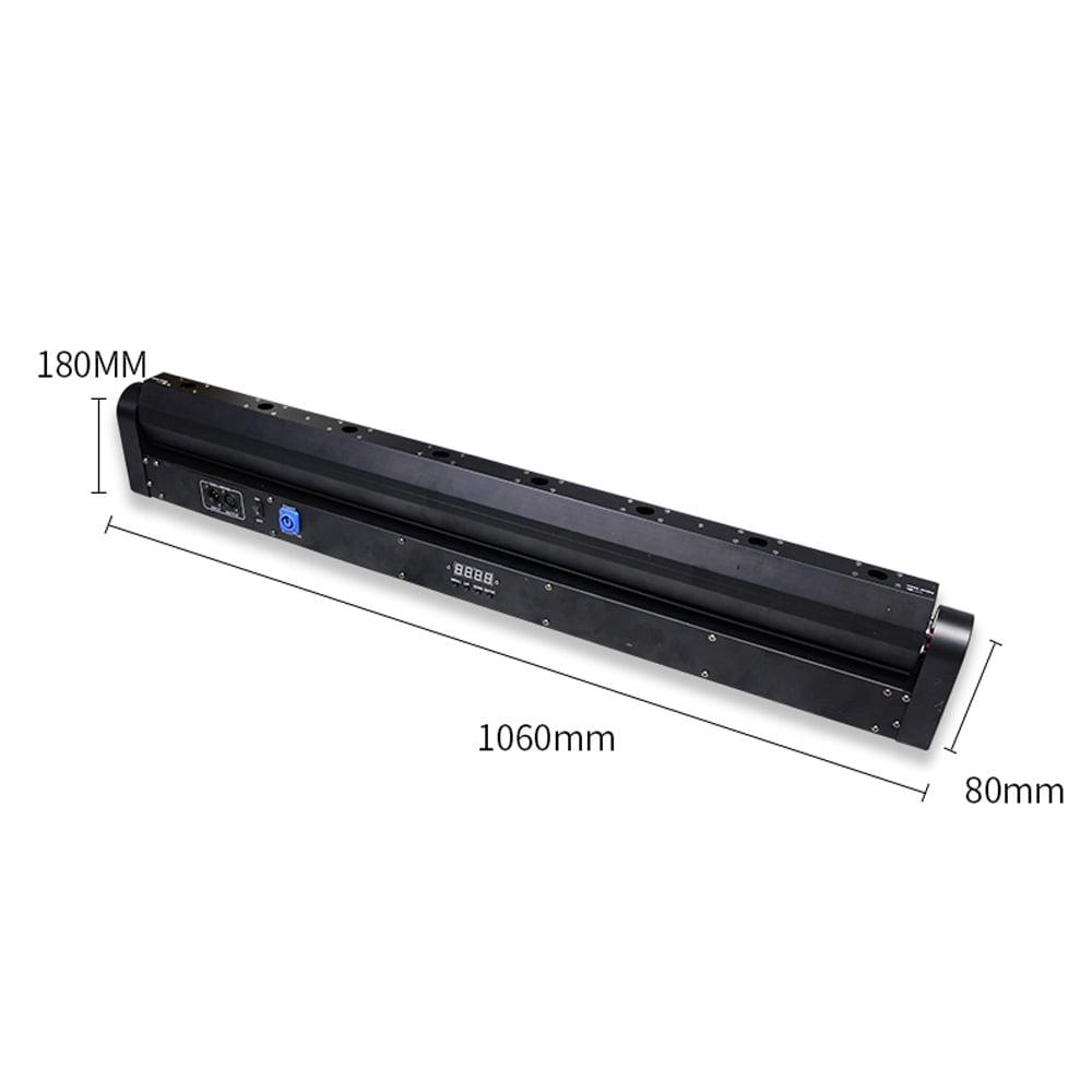 Wildnix Stage Lights with 8 Red Lasers, 240° Y Axis Rotation, DMX512 Control, Sound Activated, and Automatic Mode for&nbsp; Use