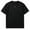 Black, variant on Fwqbns Men's Notch Neck T-Shirt Short Sleeve Split Crew Neck Tee Minimalist Solid Color Casual Summer Top Black