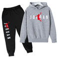 thumbnail image 3 of Conjuntos de chándal para niños, ropa para bebés, niños y niñas, trajes deportivos de moda, sudaderas con capucha y pantalones, chaqueta de marca, ropa para niños, 3 of 5