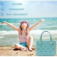 thumbnail image 3 of BOGC EVA Waterproof Summer Storage Basket Mini Kid Beach Bogg Bag Women Shopping Bag Picnic Rubber Jelly Tote Bogg Bag Kid Purses, 3 of 7