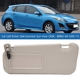 thumbnail image 4 of 3X Car Left Driver Side Sunvisor Sun Visor for 3 Hatchback 2010-2013 BBM2-69-320C-75, 4 of 7